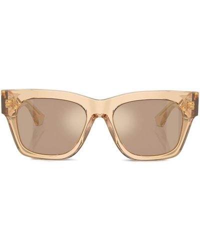 Burberry Transparent Wayfarer-frame Sunglasses - Natural