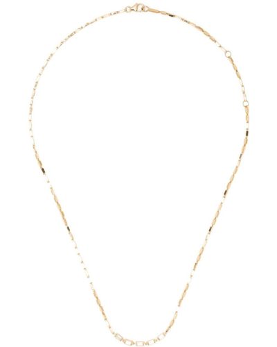 Suzanne Kalan 18kt Yellow Gold Diamond Necklace - White