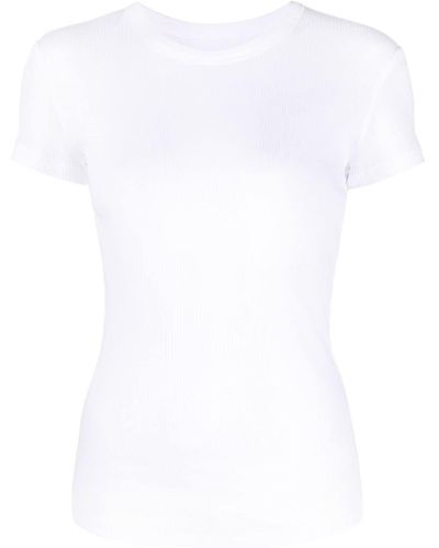 Isabel Marant リブ Tシャツ - ホワイト