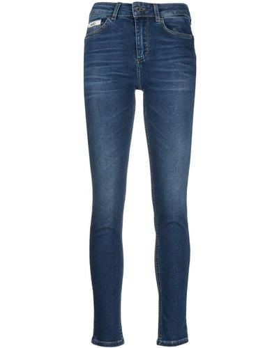 Liu Jo Skinny-cut High-waist Jeans - Blue