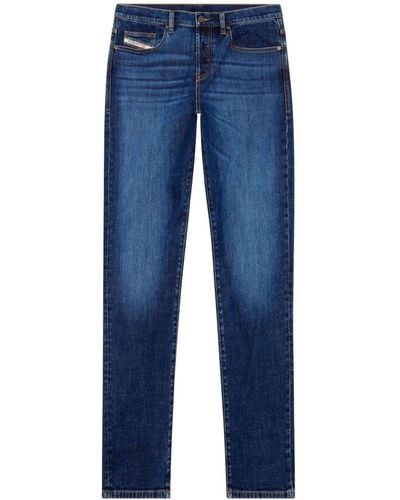 DIESEL D-Viker Straight-Leg-Jeans - Blau
