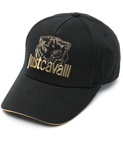 Just Cavalli Baseballkappe mit Logo - Schwarz