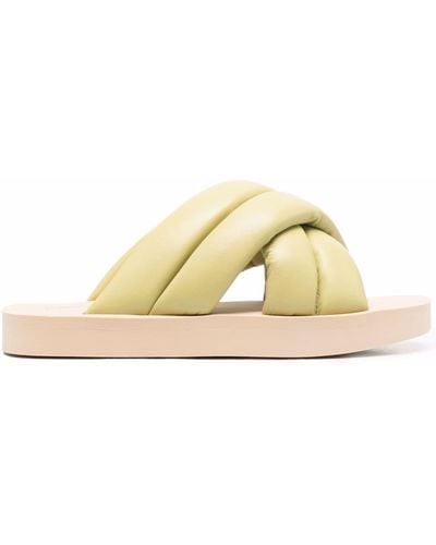 Proenza Schouler Float Padded Sandals - Green