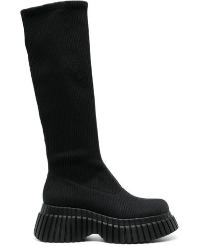 Camper Bcn Below-knee Boots - Black
