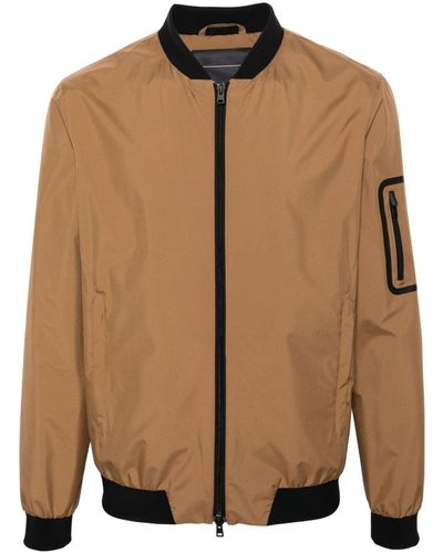 Herno Wasserdichte Laminar Bomberjacke - Braun