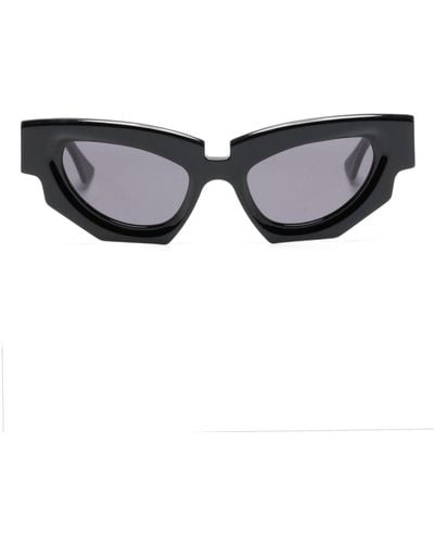 Kuboraum Gafas de sol con montura cat eye - Negro