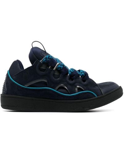 Lanvin Curb Sneakers - Blau