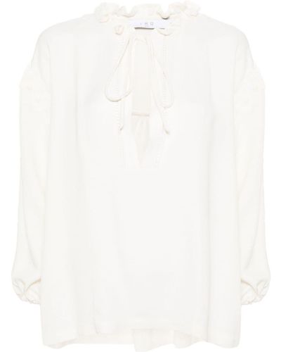 IRO Gantte tied blouse - Weiß