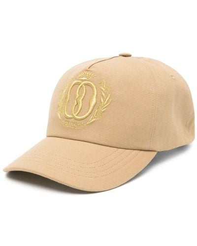 Bally Logo-embroidered cotton cap - Neutro