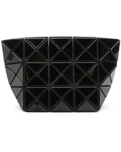 Bao Bao Issey Miyake Prism Geometric-panelled Clutch Bag - Black