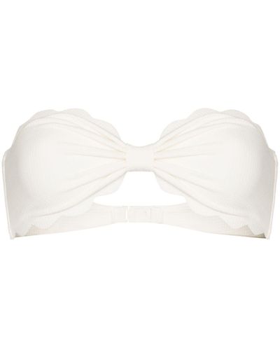 Marysia Swim Top bikini Antibes - Bianco