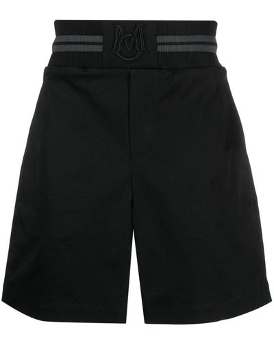 Moncler Logo-patch Track Shorts - Black