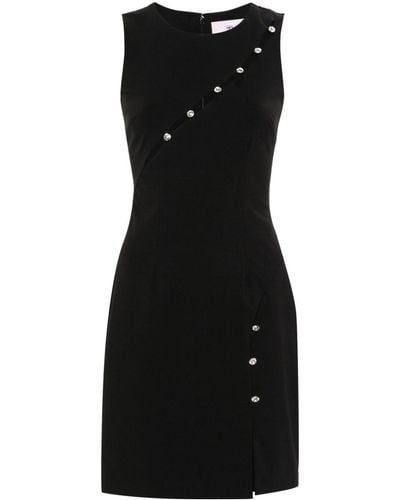 Chiara Ferragni Mouwloze Maxi-jurk - Zwart