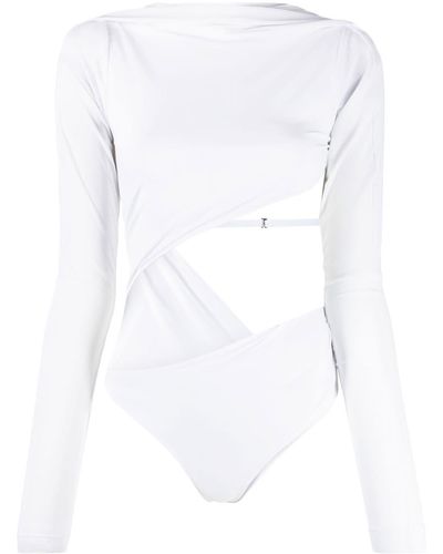 Jacquemus Carozzu Stretch-fit Bodysuit - White
