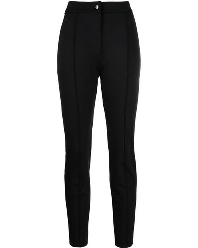 Moncler Slim-leg Technical-jersey Trousers - Black