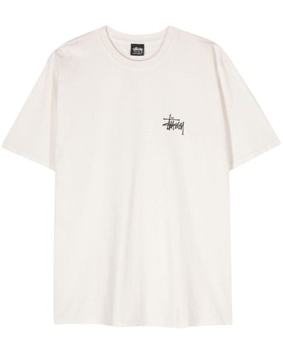Stussy Basic Stussy Cotton T-shirt - White