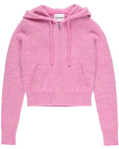 Isabel Marant Cárdigan Molly con cremallera - Rosa