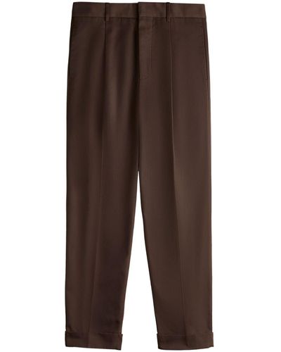 Tod's Straight-leg Tailored Pants - Brown