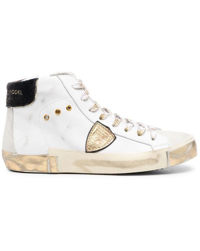 Philippe Model Prsx High-top Sneakers - Wit