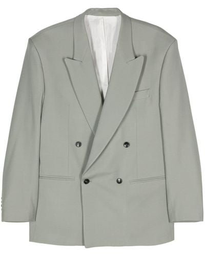 Canaku Double-breasted Blazer - グレー