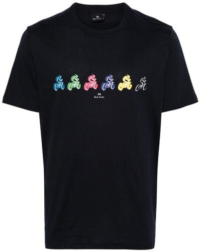 PS by Paul Smith Cycle Tシャツ - ブラック