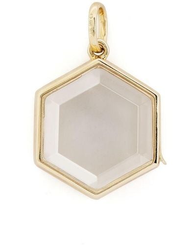 Loquet London Medallón Hexagon en oro amarillo de 14kt - Metálico