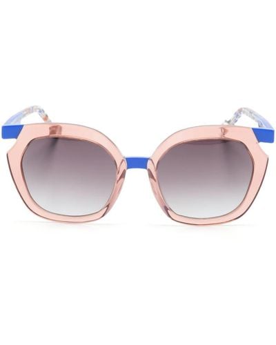 Face A Face Ninna 2 Sonnenbrille mit Oversized-Gestell - Pink
