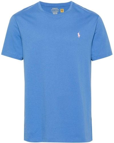 Polo Ralph Lauren T-Shirt mit Polo Pony - Blau