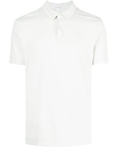 James Perse Revised Standard Polo Shirt - White