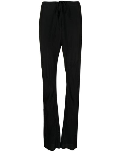 Low Classic Pantalon à coupe droite - Noir