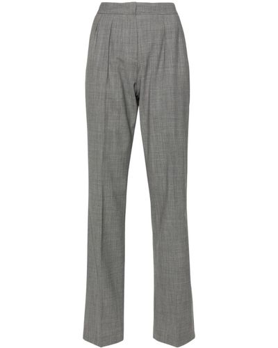 Fabiana Filippi Mélange Tailored Trousers - Grey