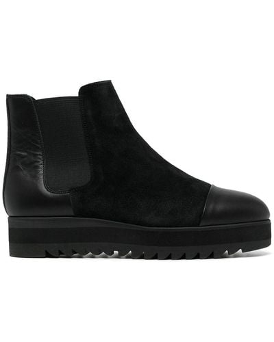 Onitsuka Tiger Side Gore Leather Chelsea Boots - Black