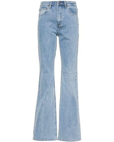 Ksubi Soho Authentik Mid-rise Bootcut Jeans - Blue