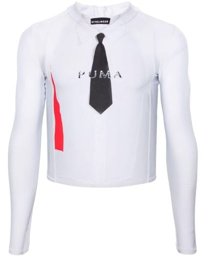 PUMA X Ottolinger Shirt-print T-shirt - White