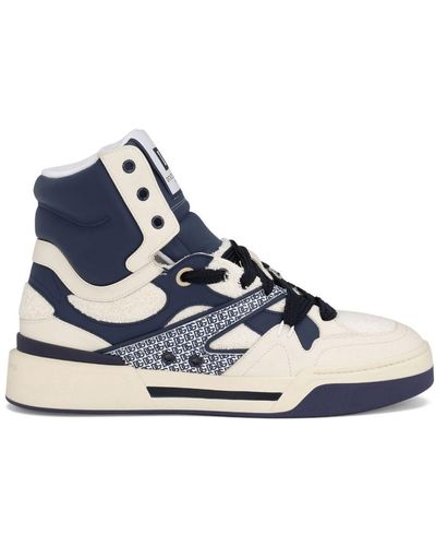 Dolce & Gabbana New Roma High-top Sneakers - Blue