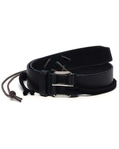 Magliano Punkabbestia Leather Belt - Black