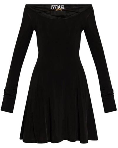 Versace Long Sleeve Dress - Black
