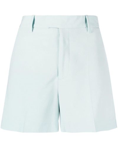 Zadig & Voltaire High-waisted Tailored Shorts - Blue