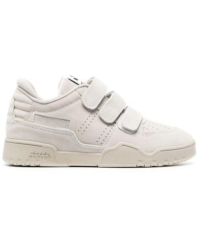 Isabel Marant Sneakers mit Logo-Patch - Weiß