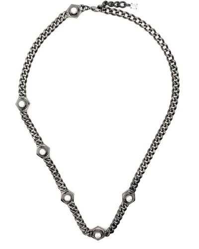 Swarovski Numina Chain Necklace - Metallic