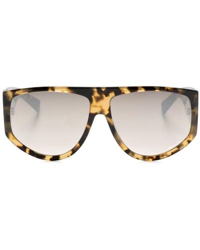 Missoni Tortoiseshell Oversize-frame Sunglasses - Natural