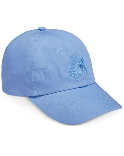 Vilebrequin Embroidered-logo Cotton Cap - Blue