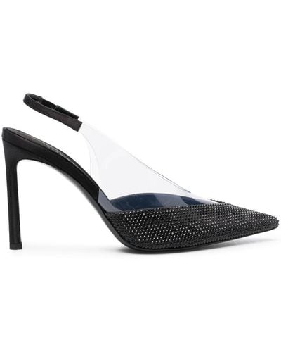 Sergio Rossi Zapatos Evangelie con tacón de 105mm - Negro