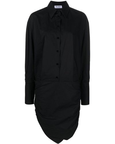 The Attico 'chemisier' Dress - Black