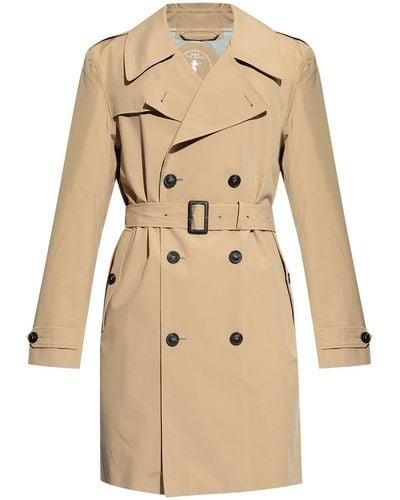Save The Duck Zarek Double-breasted Trench Coat - Natural