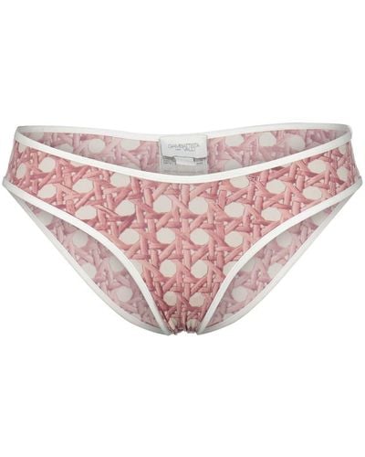 Giambattista Valli Bikini mit Trompe-l'oeil-Effekt - Pink
