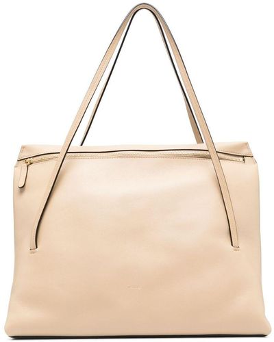 Wandler Joe Leren Shopper - Naturel