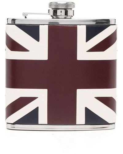Aspinal of London Classic Union Jack ボトル - ホワイト