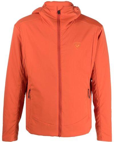 Rossignol Opside Hooded Lightweight Jacket - Orange