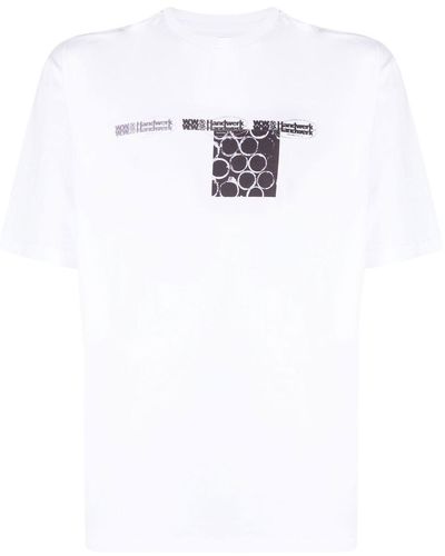 WOOD WOOD Haider Graphic-print T-shirt - White